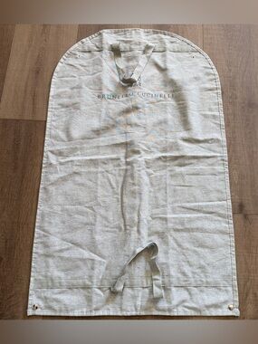 Brunello Cucinelli Gray Garment Bag 23x27" Made in Italy Fabric Excellent